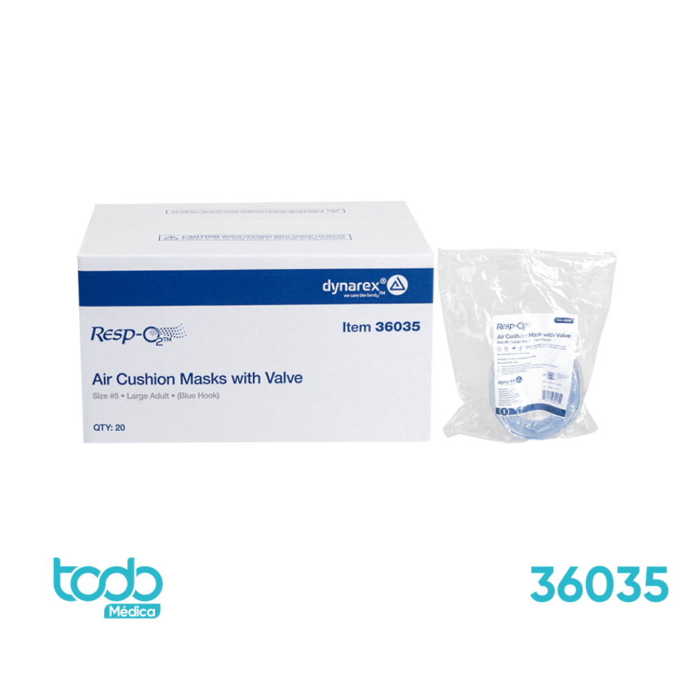Mascarilla de Anestesia Resp-O2™ con Cojín de Aire – Talla #5