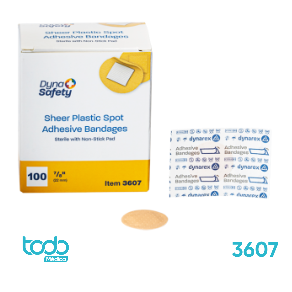 Curita Redonda Estéril 7/8" (22 mm) – Caja con 100 Unidades