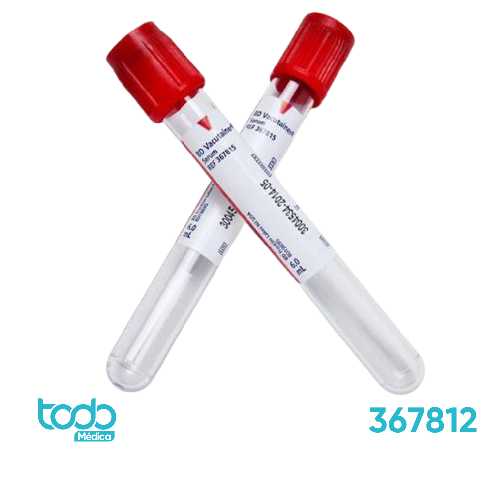 Tubo Recolector de 4.0 mL con Tapa Roja – BD Vacutainer®