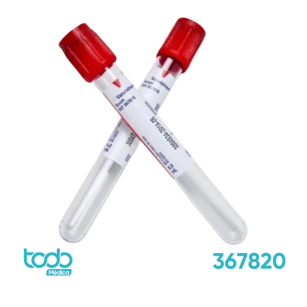 Tubo Vacutainer con Tapa de 10 ml