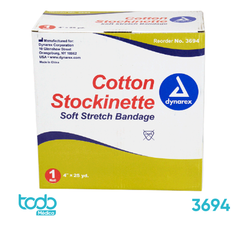 Stockineta Dynarex Algodón Beige 4