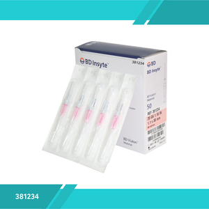 CATÃ‰TER INTRAVENOSO BD INSYTE 20GX1 1/4"