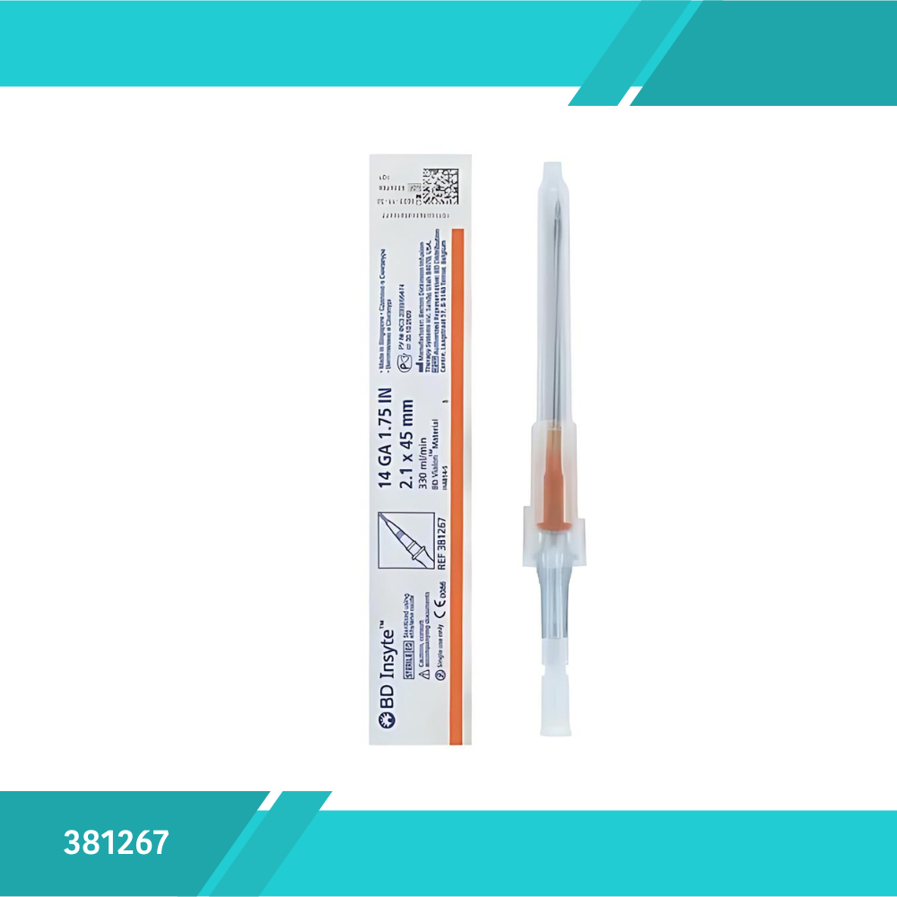 CATÉTER INTRAVENOSO BD INSYTE 14GX1.75