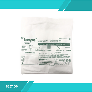 APOSITO GASA TEXPOL ESTERIL 3X3X16 PKT3