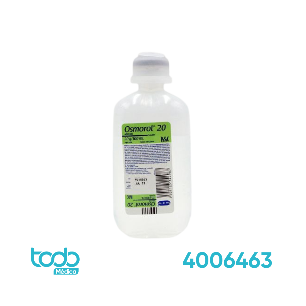 Osmorol (Manitol) PISA 20% 250ml Frasco