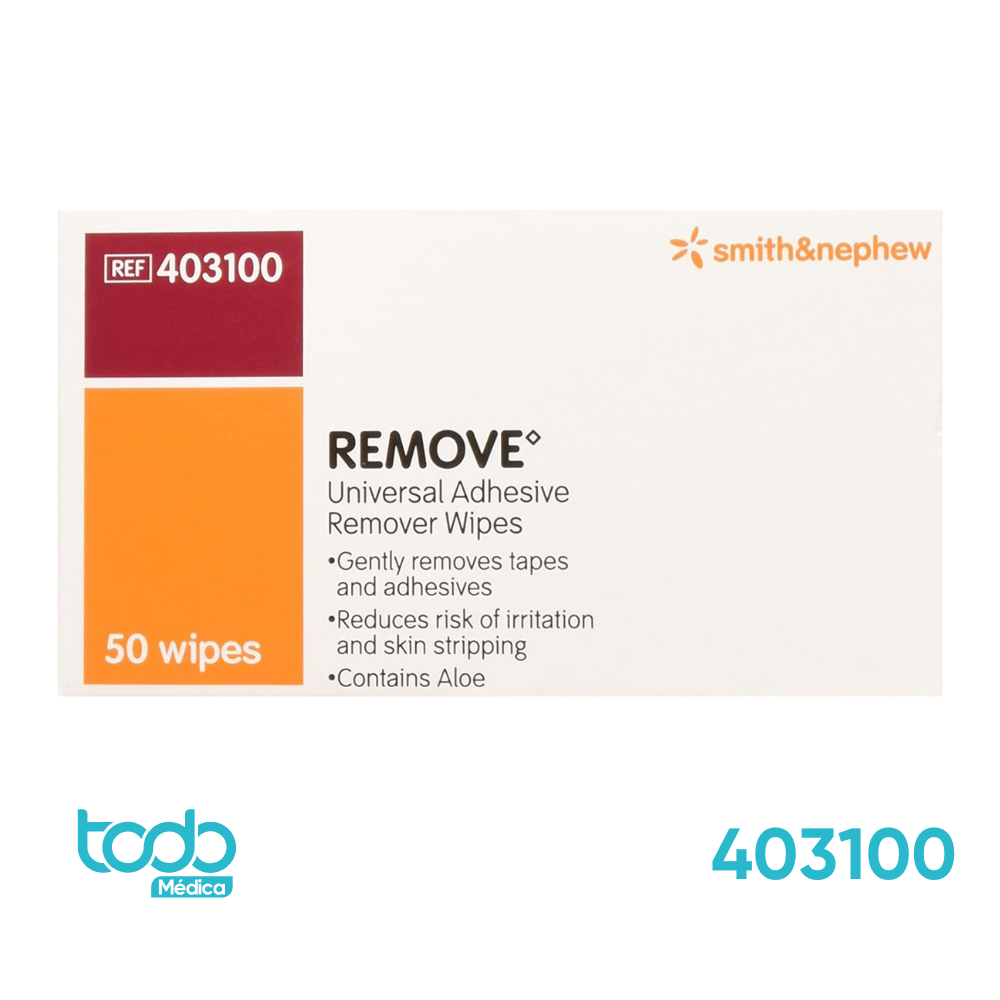 Pad Removedor de Adhesivos – Caja con 50 Unidades