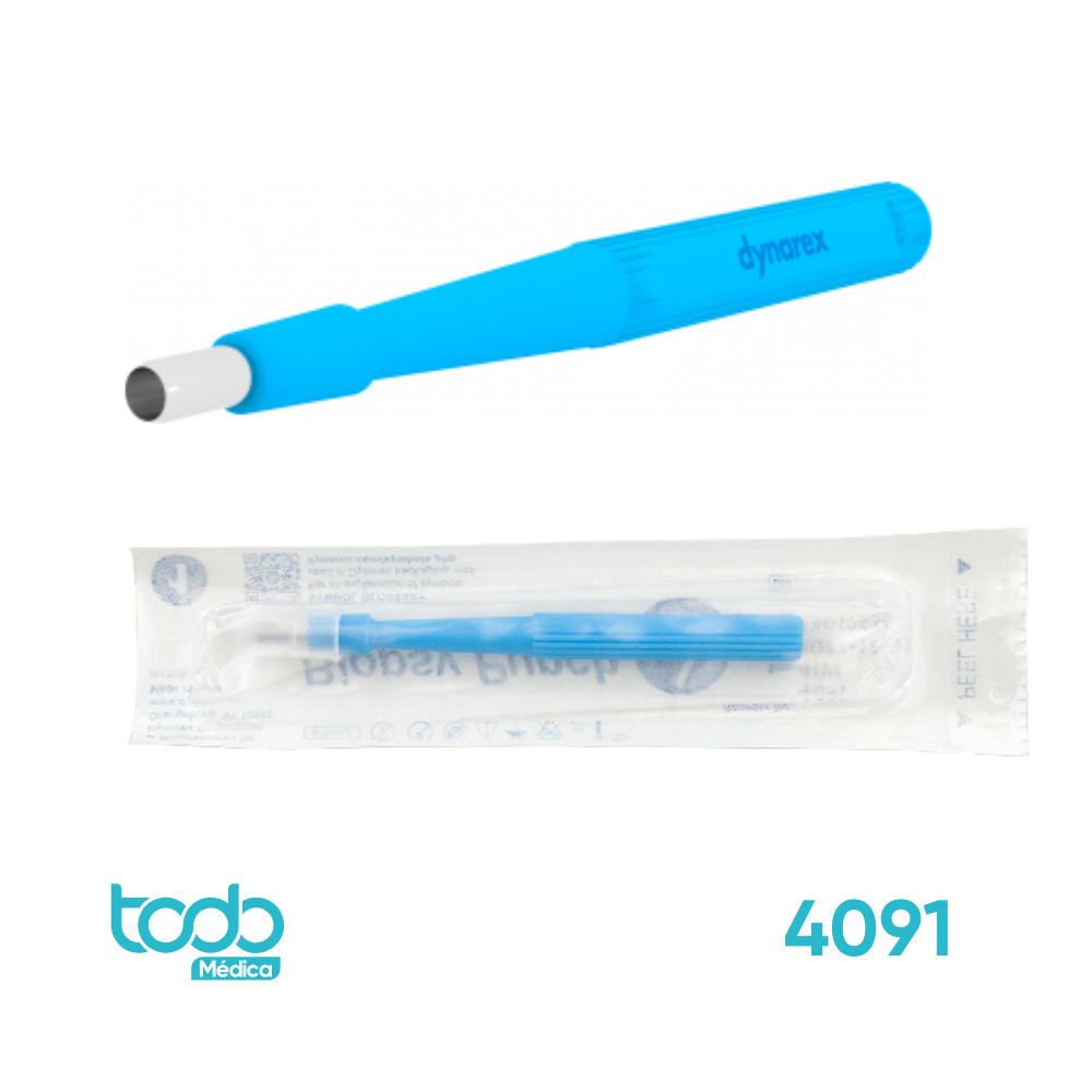 Punch para Biopsia de 4.0 mm – Celeste