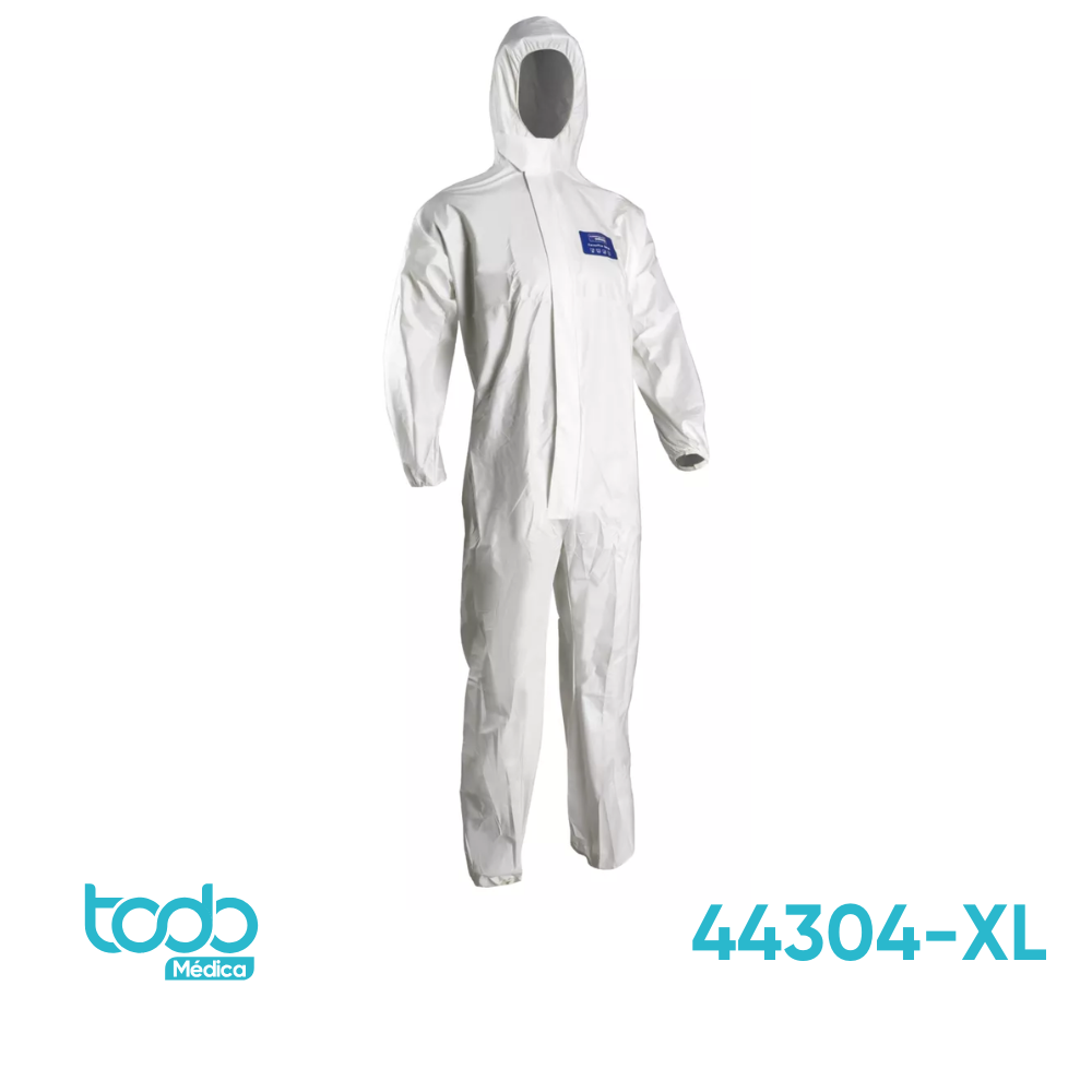 Traje de Protección CoverPro 5M20 Talla XL – Microguard con Capucha