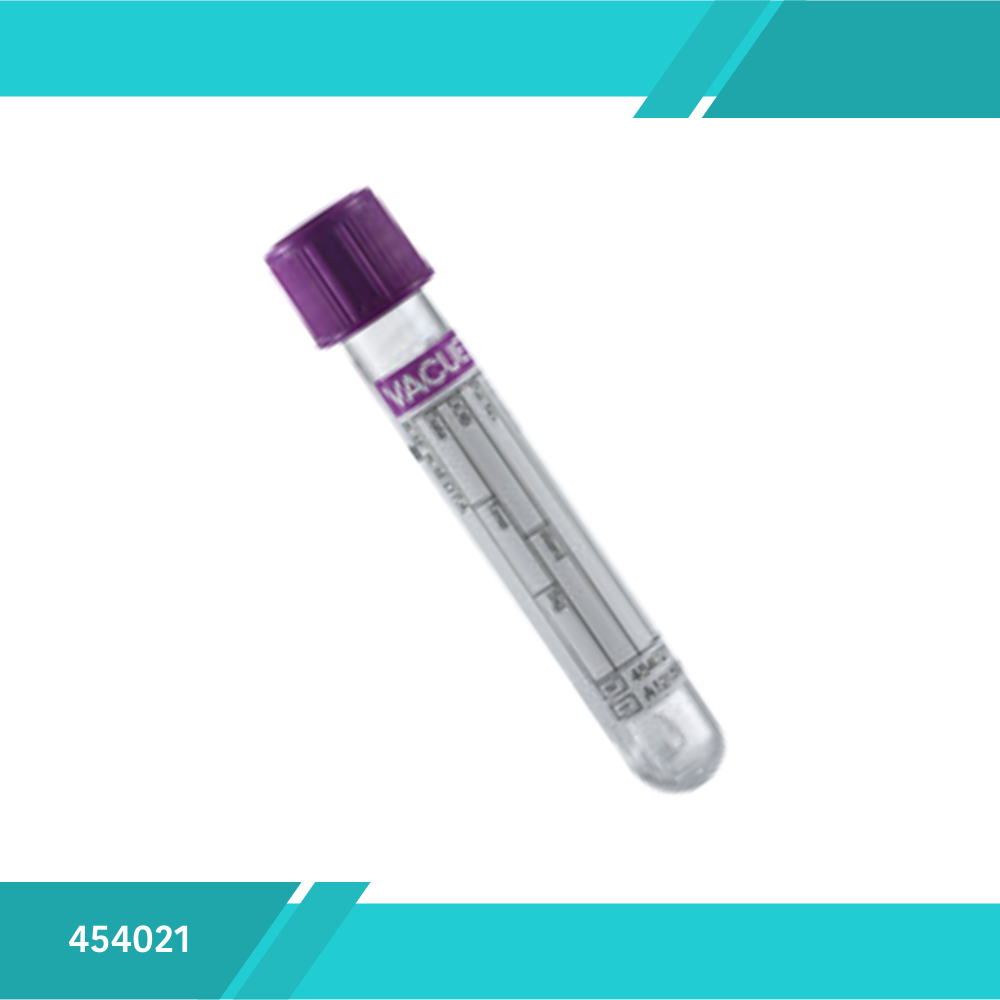TUBO RECOLECTOR VACUETTE DE 3.5ML CON TAPA MORADA