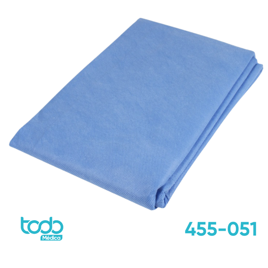 Sábana Reforzada Bastos Viegas para Transporte de Pacientes Absorbente – 156 x 230 cm – Paquete de 13 Unidades