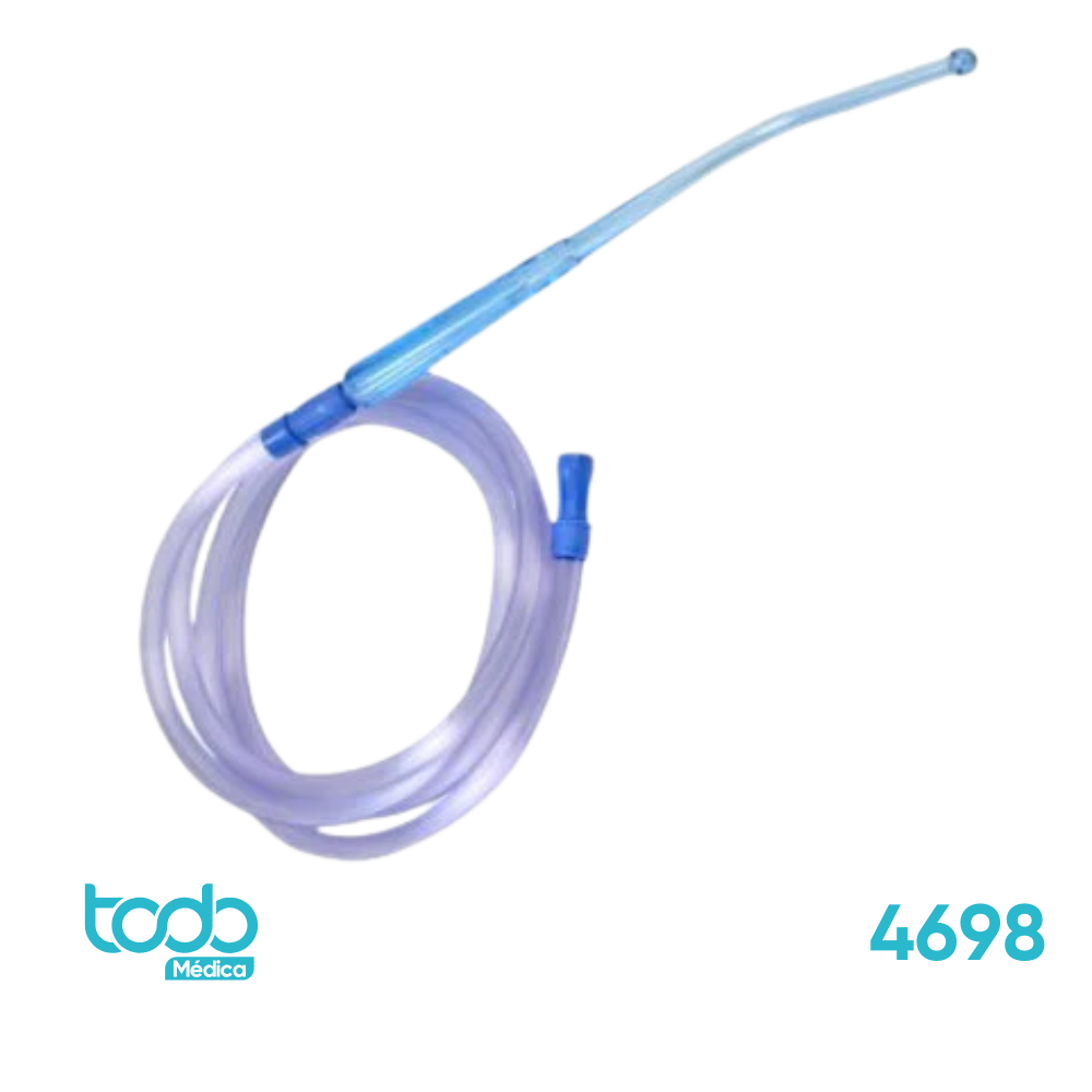 Cánula Yankauer con Tubo de Succión de 1/4"