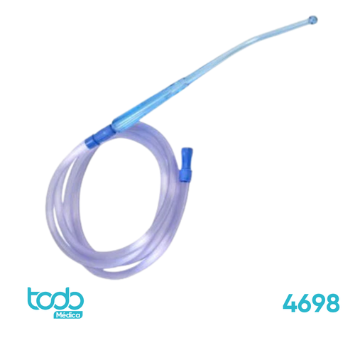 Cánula Yankauer con Tubo de Succión de 1/4"