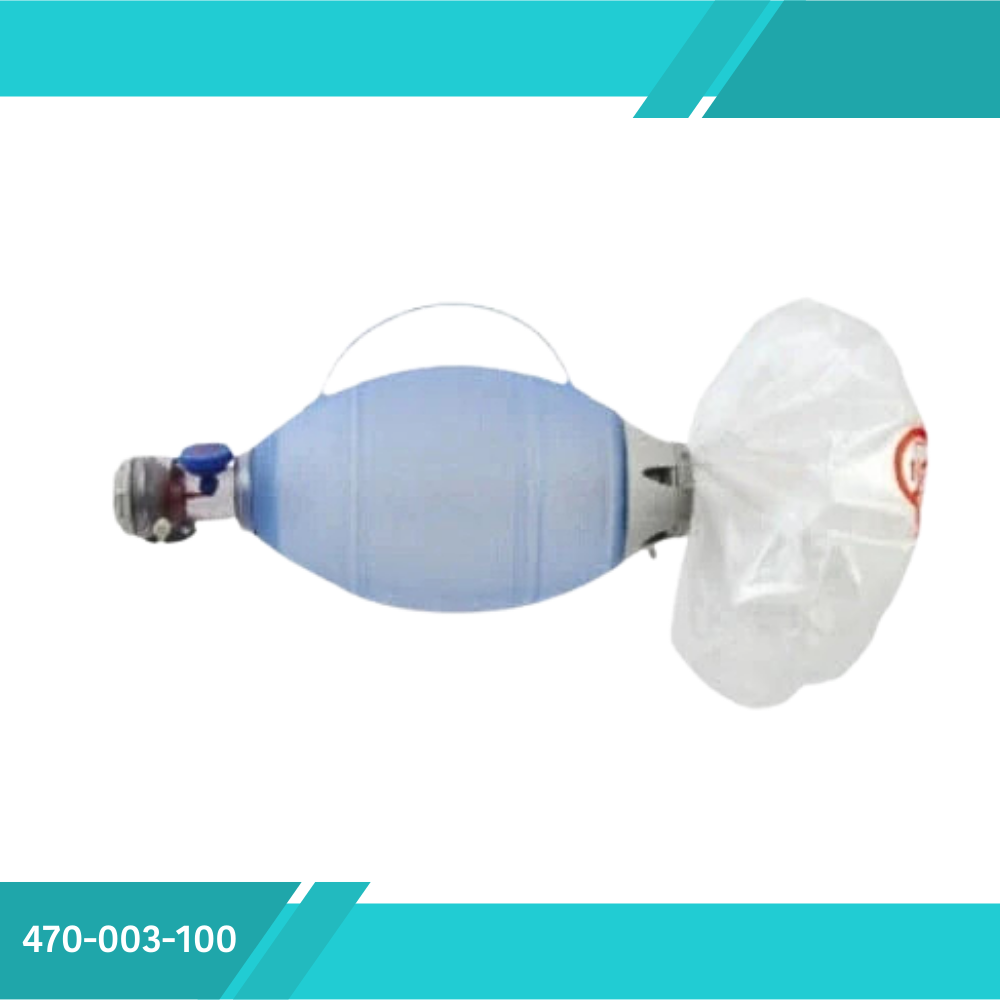 RESUCITADOR OVAL REUSABLE CON BOLSA PARA ADULTO