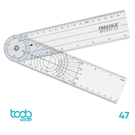 Goniómetro Transparente – 360°