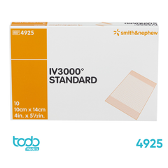 IV3000 Central – Apósito Transparente para Catéteres 10 x 14 cm