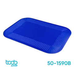 Tapete Dycem Antideslizante Rectangular Azul 7x2x10