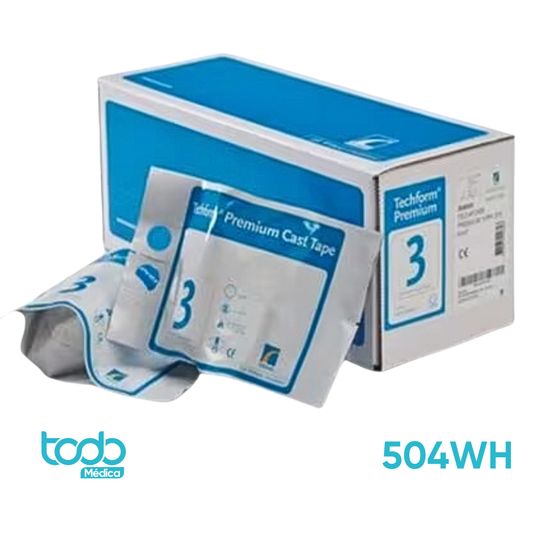 Yeso Ossur Techform Blanco Rollo 5"x4YD