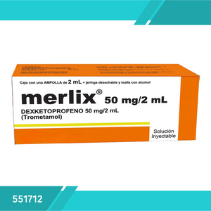 MERLIX UNIPHARM SOLUCION INYECTABLE 50MG 2ML CJ1