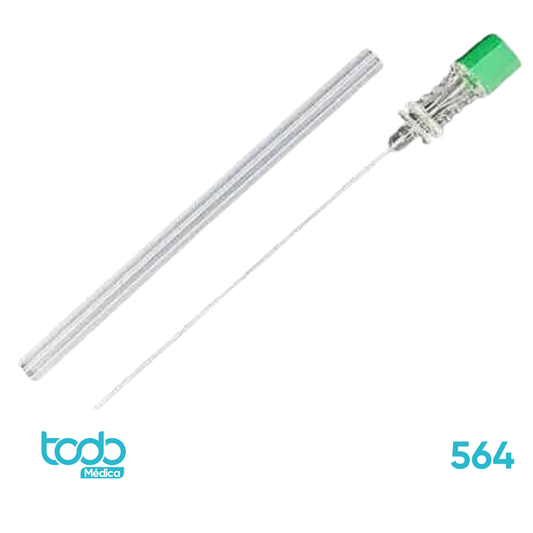 Aguja Espinal Quincke 22G x 1½"