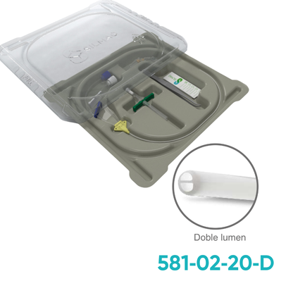 Catéter BITA PICC Doble Lumen 2 Fr x 20 cm