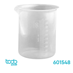 Beaker Globe de Polimetilpenteno (PMP) con Graduaciones en Relieve – 1000 ml