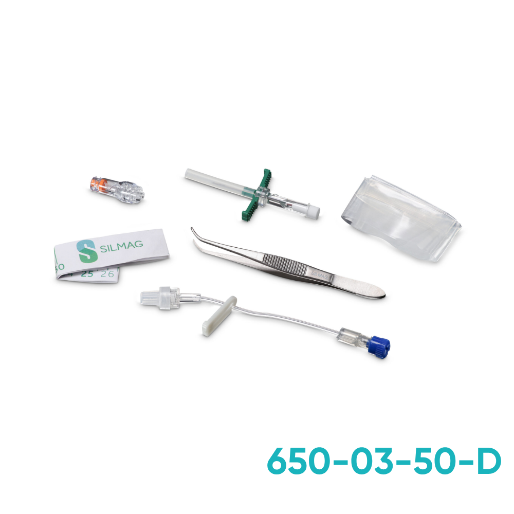 Catéter PICC Doble Lumen 3 Fr x 50 cm