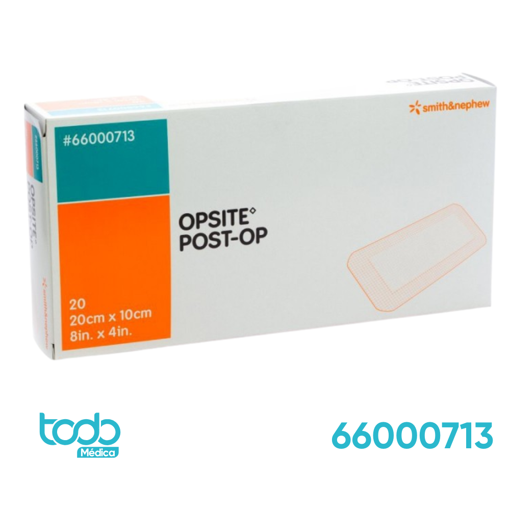 Apósito Transparente Post-Operatorio Opsite – Smith & Nephew 20x10 cm