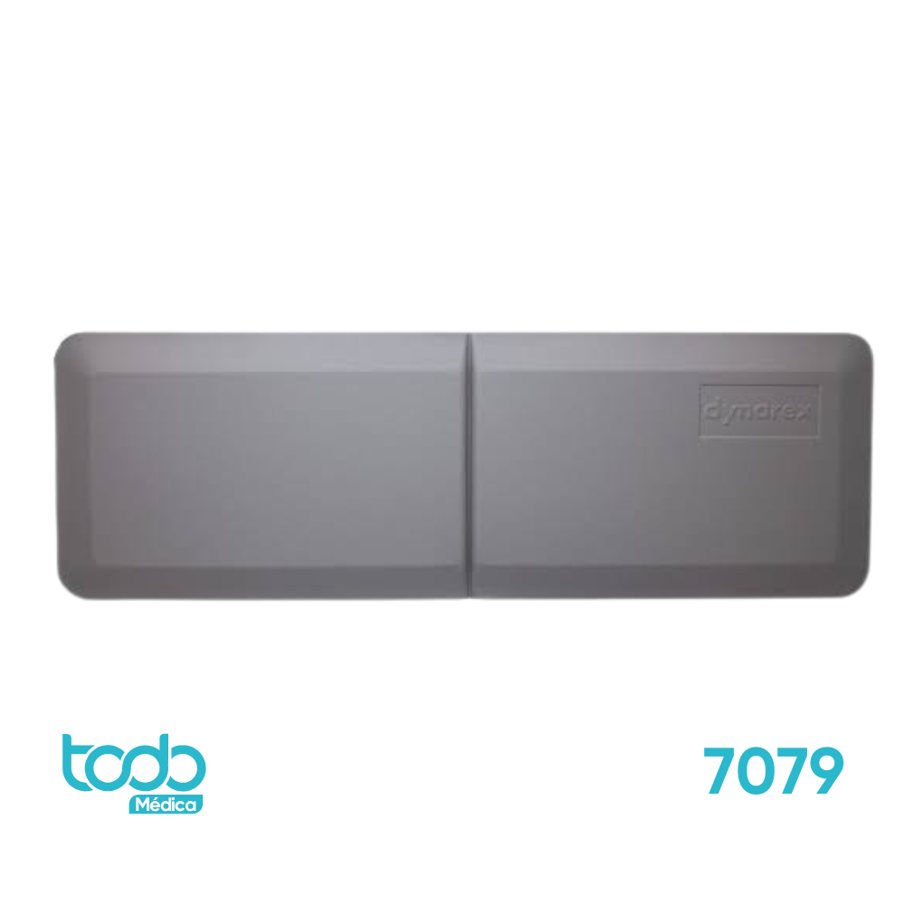 Tapete de Seguridad Plegable para Prevención de Caídas 24" × 71" × 1" – Gris