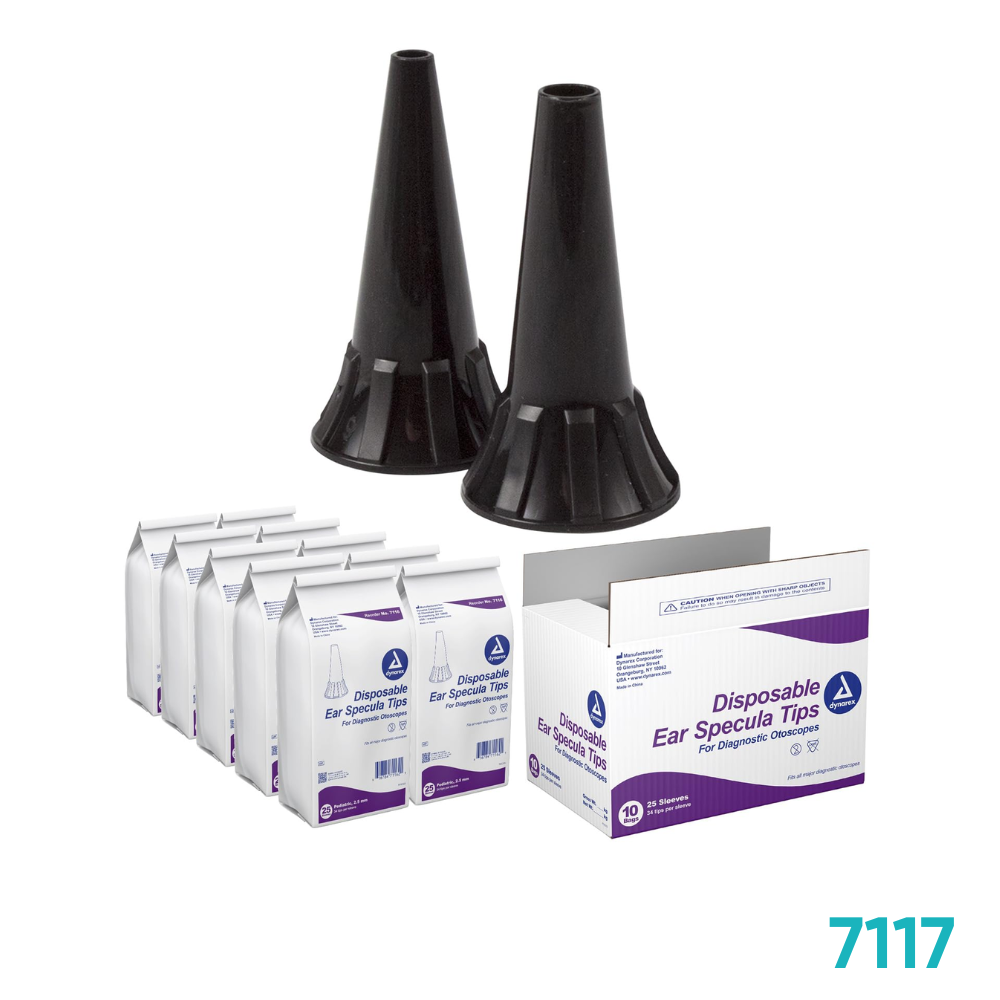 Espéculo Desechable para Oído 4.25 mm Adulto – Caja con 850 Unidades
