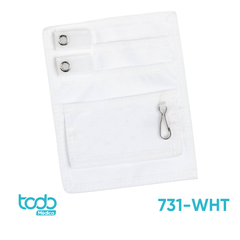 Organizador de Nylon Prestige – Color Blanco