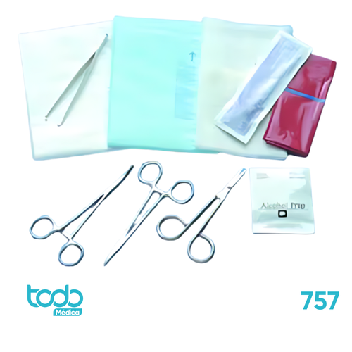 Bandeja para Sutura Facial Busse con Instrumentos