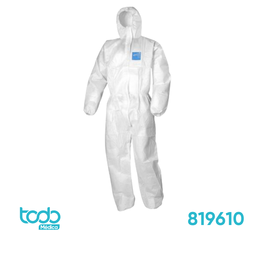 Traje de Protección Microguard 1500 Standard con Gorro – Talla L