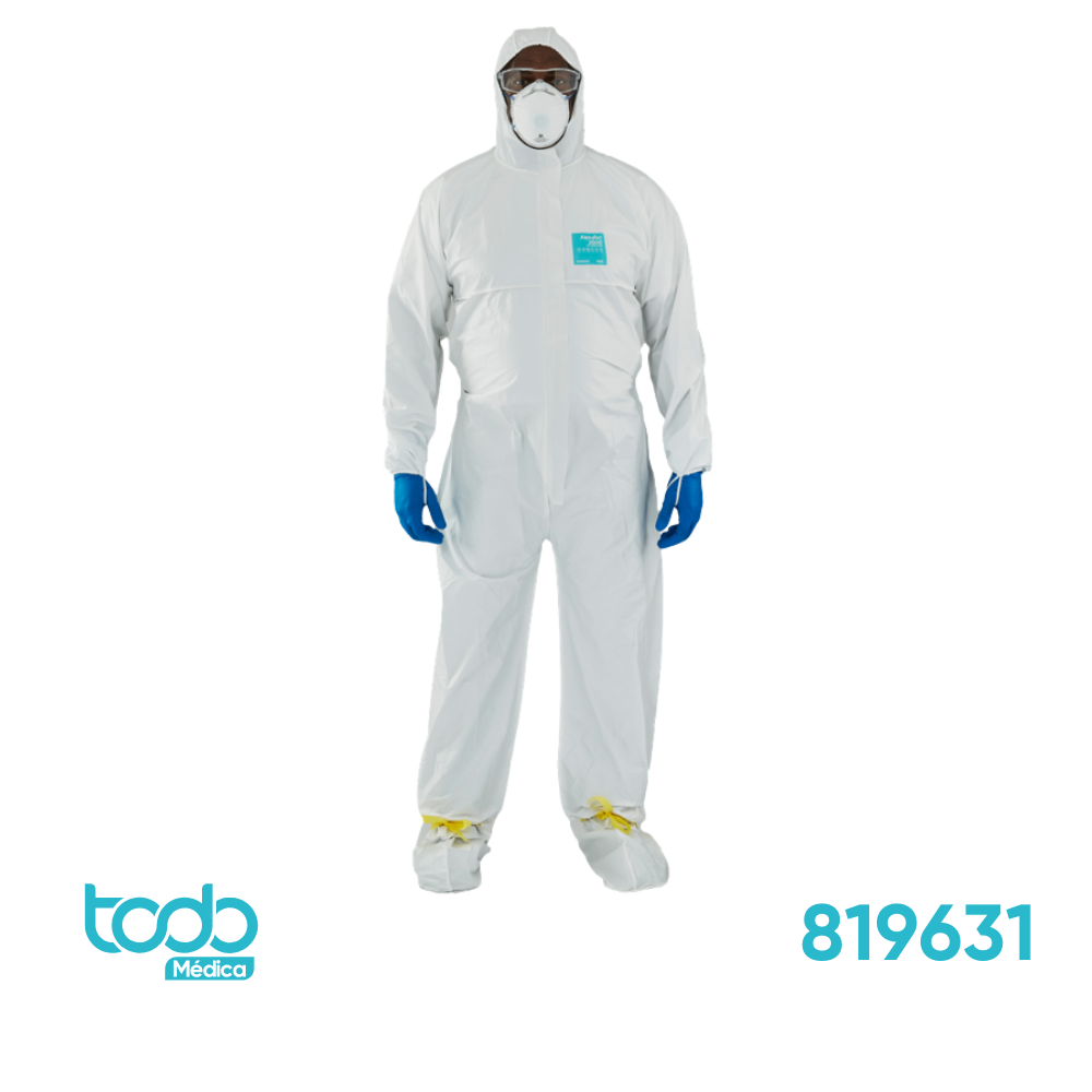 Traje de Protección Microguard 2000 Standard con Gorro – Talla M