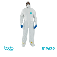Traje de Protección Microguard 2000 Standard con Gorro y Calcetines – Talla M