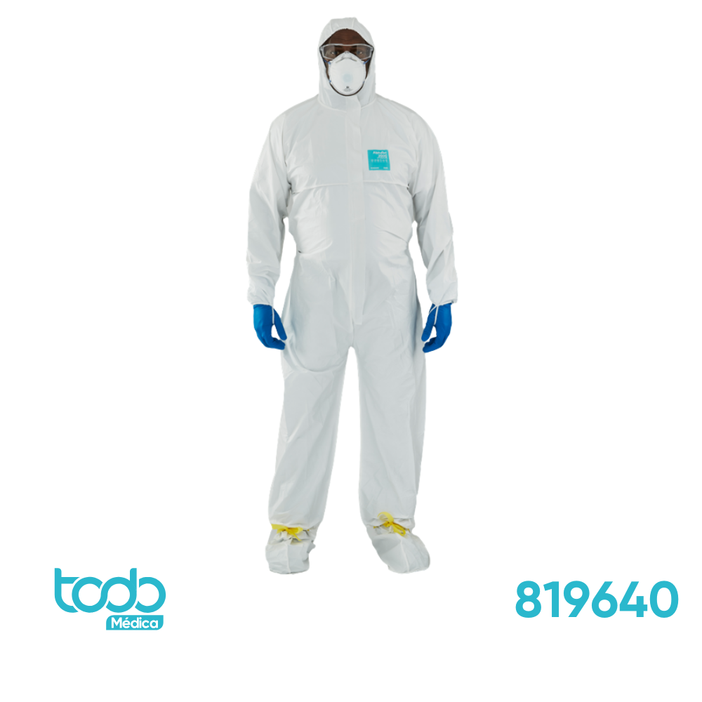Traje de Protección Microguard 2000 Standard con Gorro y Calcetines – Talla L