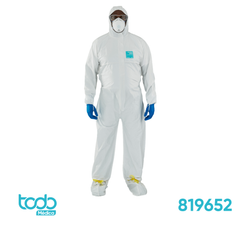 Traje de Protección Microguard 2000 TS Plus con Gorro y Calcetines – Talla L