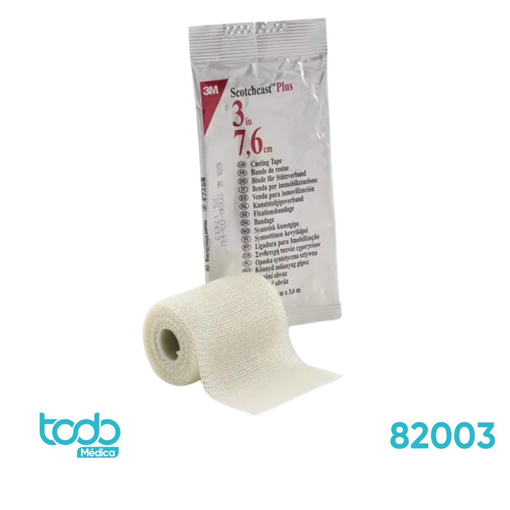 Venda de Yeso Blanco 3"