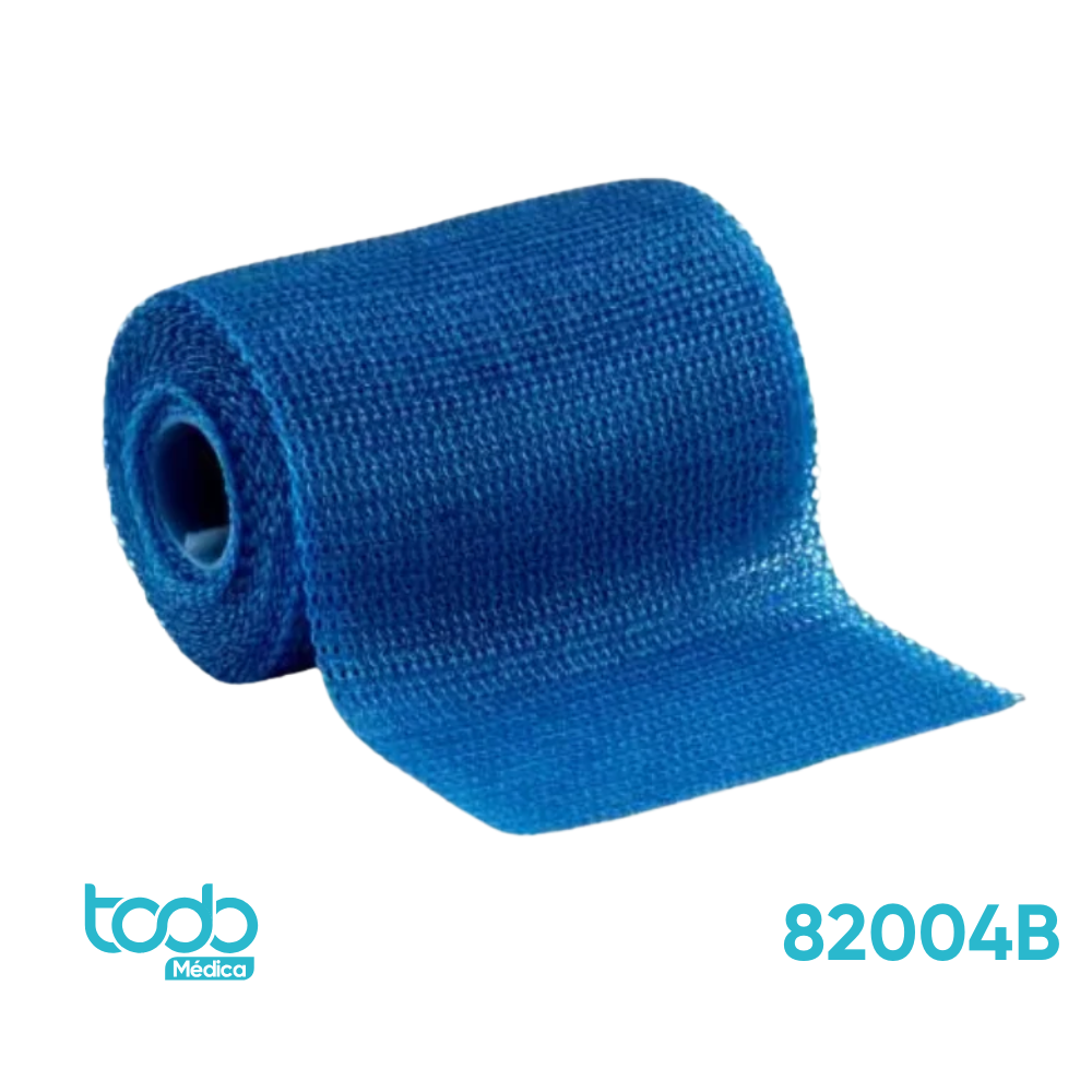 Venda de Yeso Azul 4"
