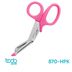 Tijera Prestige Multiuso Acero Inox. 420 Autoclavable Rosado 5.5