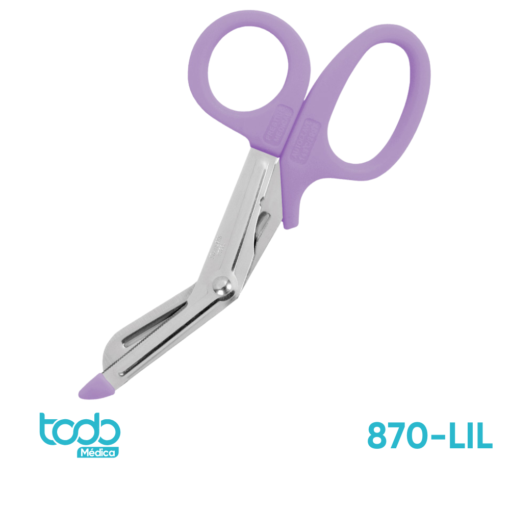 Tijera Prestige Multiuso Acero Inox. 420 Autoclavable Lila 5.5"