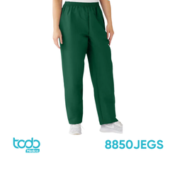 Pantalón Medline ComfortEase con Elástico – Verde – Talla S