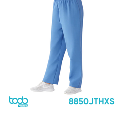 Pantalón Medline ComfortEase con Elástico - Celeste, Talla XS