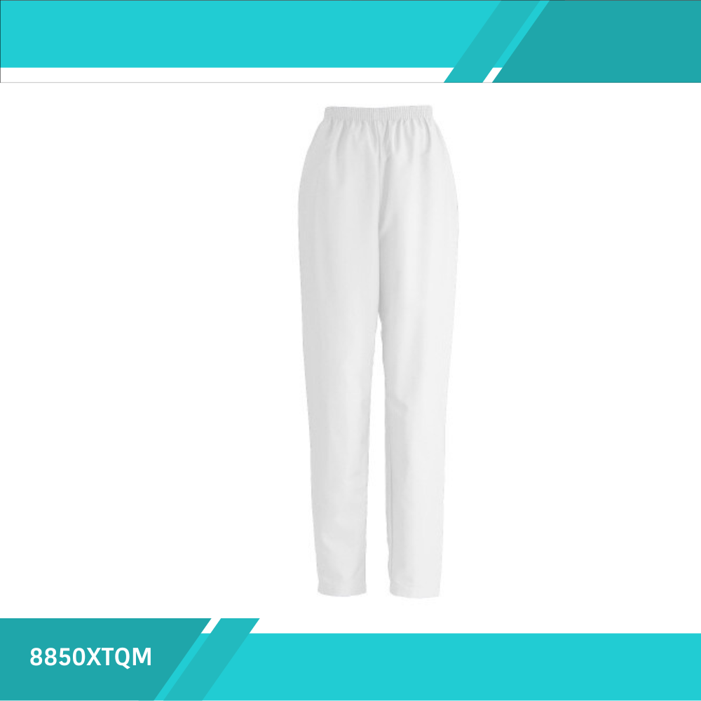 PANTALÓN ELÁSTICO COMFORTEASE BLANCO TALLA M
