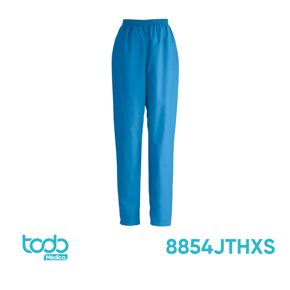 Pantalón Medline ComfortEase Cargo Tobillero con Elástico - Celeste, Talla XS
