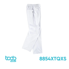 Pantalón Medline ComfortEase Cargo Tobillero con Elástico - Blanco, Talla XS