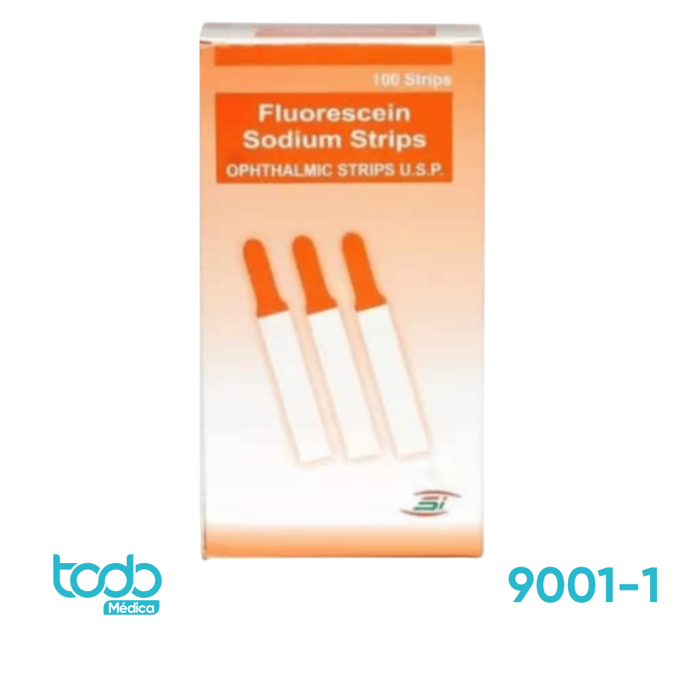 Tiras Oftálmicas de Fluoresceína Biotech 1mg CJ100