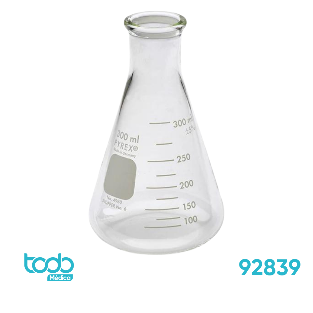 Matraz Erlenmeyer 300ML
