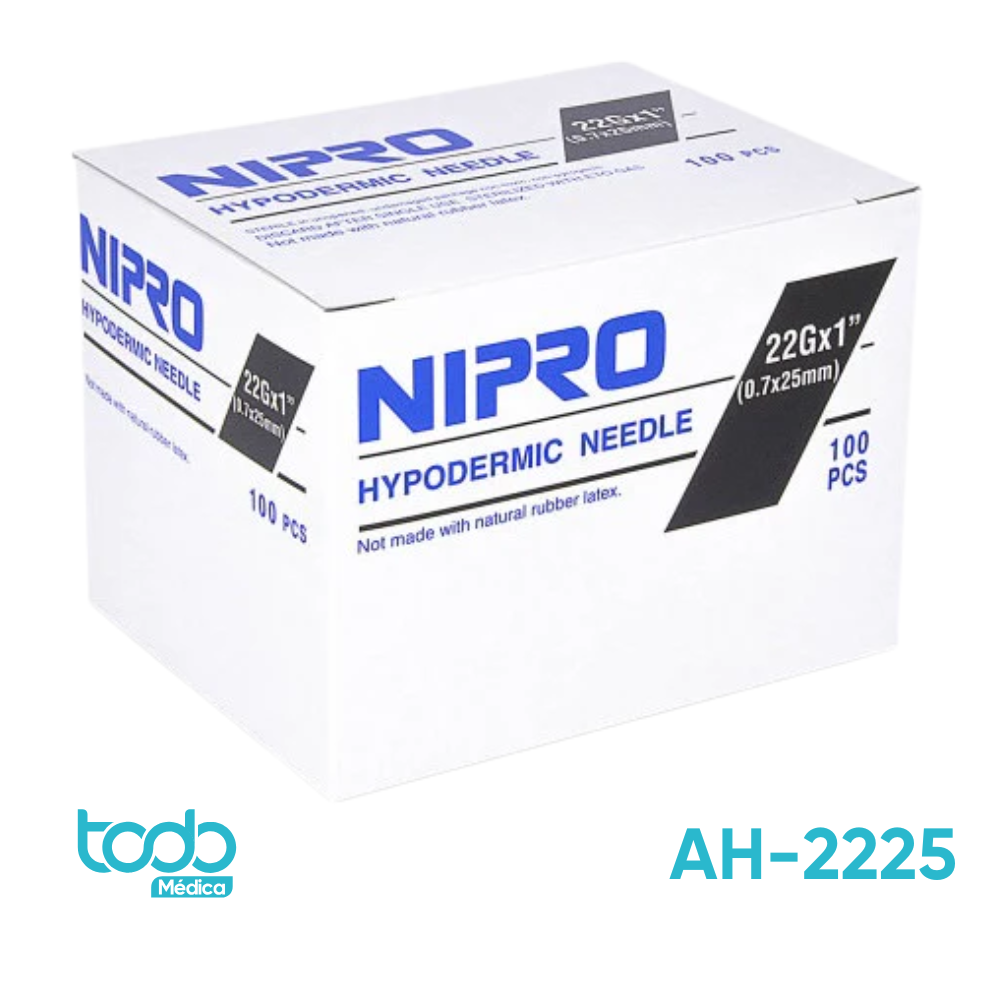 Aguja Hipodérmica – 18G x 1½" - Caja de 100 unidades