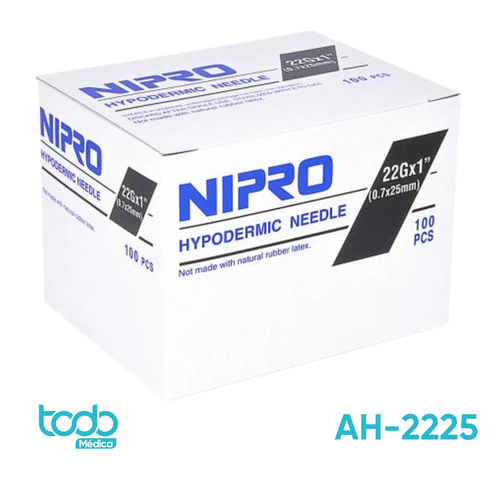 Aguja Hipodérmica – 18G x 1½" - Caja de 100 unidades