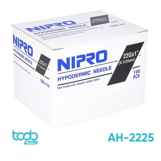 Aguja Hipodérmica – 18G x 1½" - Caja de 100 unidades